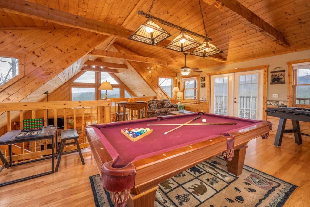 Over The Mountain - Smoky Mountain View Cabin Sevierville Bagian luar foto