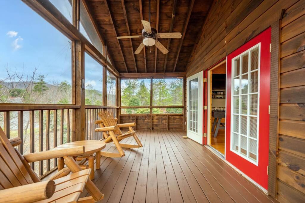 Over The Mountain - Smoky Mountain View Cabin Sevierville Bagian luar foto