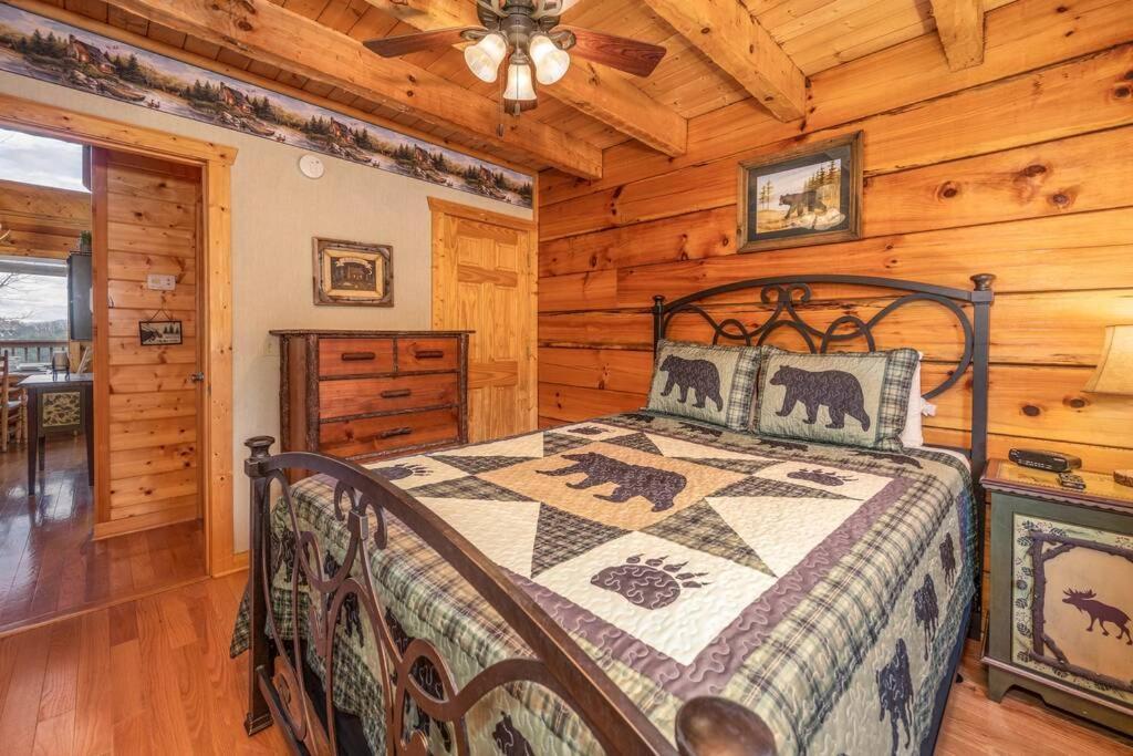 Over The Mountain - Smoky Mountain View Cabin Sevierville Bagian luar foto