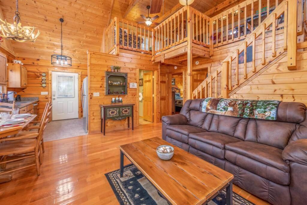 Over The Mountain - Smoky Mountain View Cabin Sevierville Bagian luar foto
