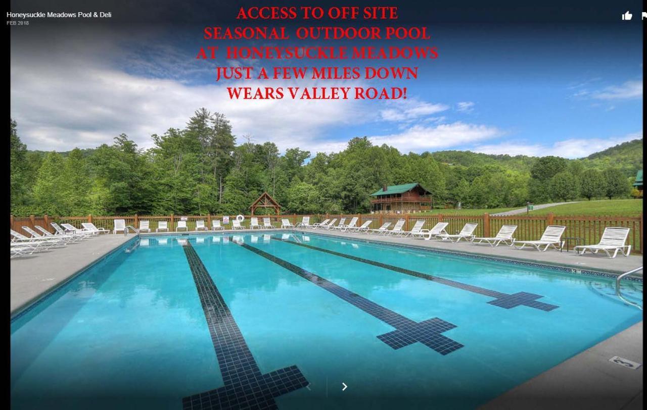 Over The Mountain - Smoky Mountain View Cabin Sevierville Bagian luar foto